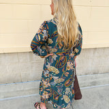 Painted Prairie Collared Midi Dress
