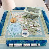 Palm Garden Estate Mahjong Mat