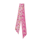 [Saturday Silks] Phi Mu Skinny Scarf
