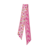[Saturday Silks] Phi Mu Skinny Scarf