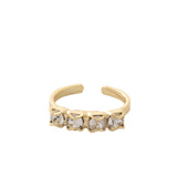 Sorrelli Jane Band Ring - Crystal