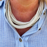Rachel Rope Necklace in Ecru - The Pink Pineapple 850