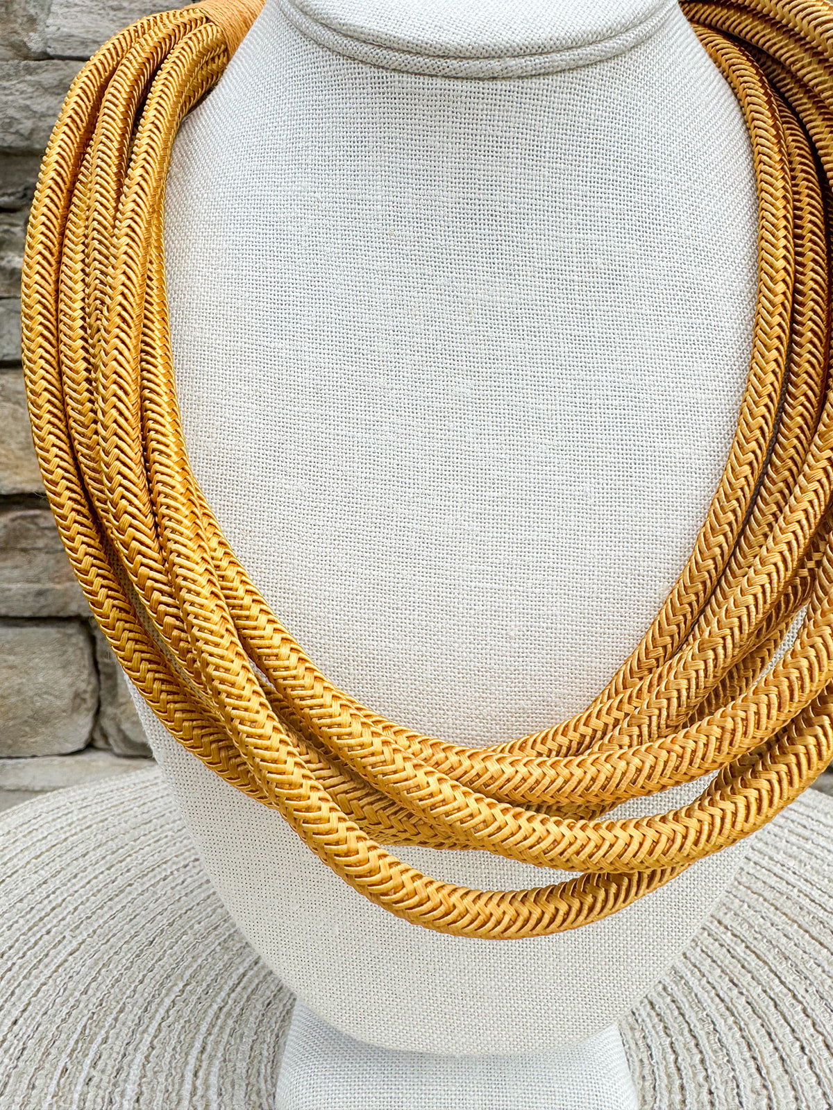Rachel Rope Necklace in Gold 3