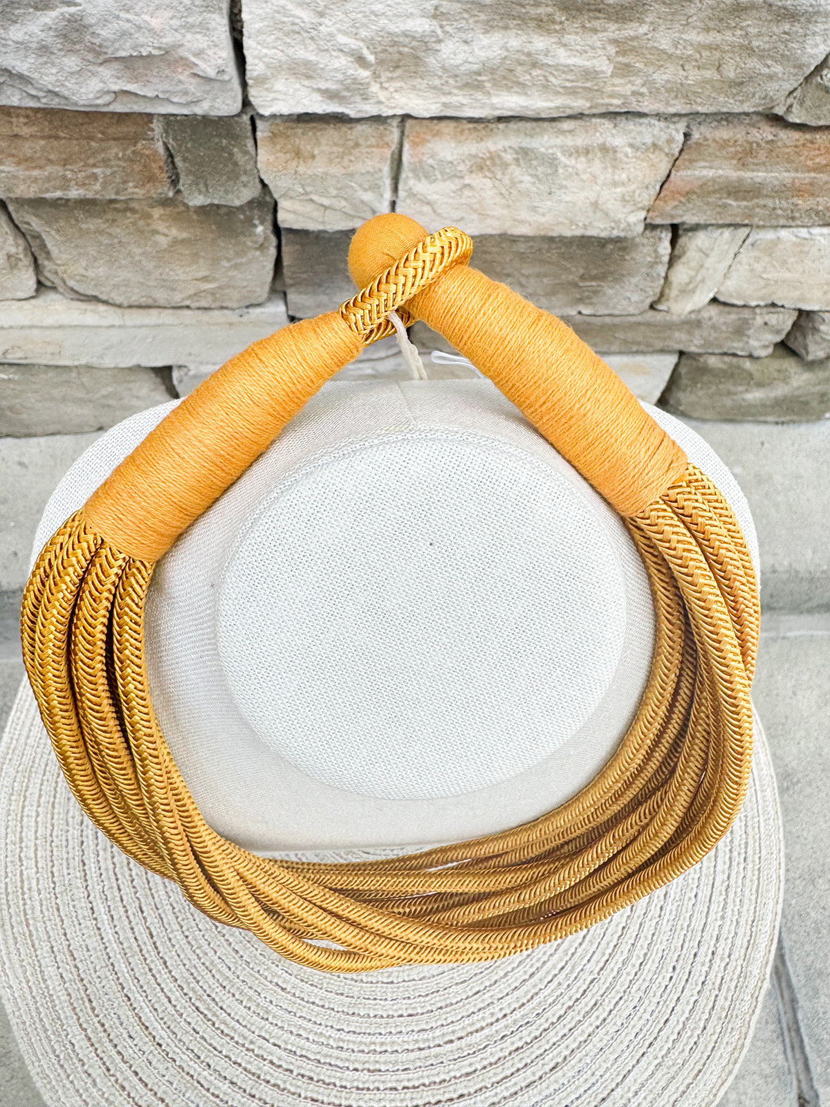Rachel Rope Necklace in Gold 