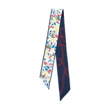 [Saturday Silks] Ole Miss Gameday Skinny Scarf