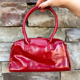 Red Vienna Crossbody Purse