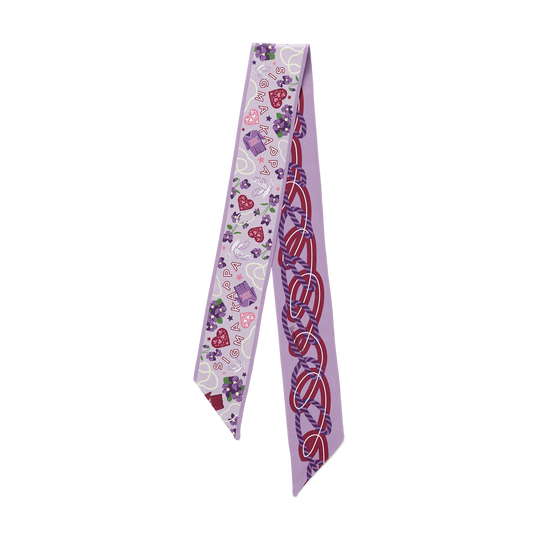 [Saturday Silks] Sigma Kappa Skinny Scarf