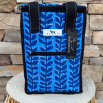 [Scout] Pleasure Chest Cooler in Indigrow with tall square design and exterior pockets