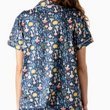 Midnight Meadow Pajama Top