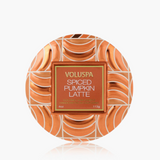 [Voluspa] Spiced Pumpkin Latte Mini Tin Candle