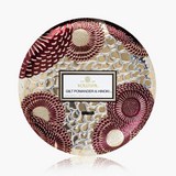 [Voluspa] Gilt Pomander Hinoki 3 Wick Tin Candle