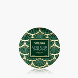 [Voluspa] Noble Fir Garland Mini Tin Candle