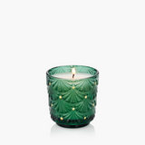 [Voluspa] Noble Fir Garland Petite Glass Pedestal Candle