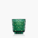 [Voluspa] Noble Fir Garland Petite Glass Pedestal Candle
