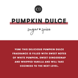 [Capri Blue] Pumpkin Dulce Glam Petite Candle 8oz