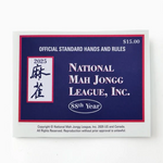 The official 2025 National Mah Jongg League card featuring updated hands and rules for the year.