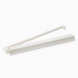 [Oh My Mahjong] Mahjong Racks with Pushers – White Acrylic Set