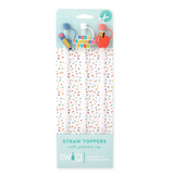 Teacher Life Straw Topper Set