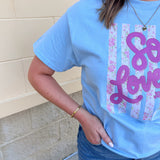 So Loved Stripe Tee