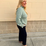 Soft Serenity Ruffle Sweater