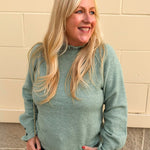 Soft Serenity Ruffle Sweater