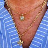 [Sorrelli] Double Chain Pendant Necklace