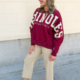 [Stewart Simmons] The Heritage Plaid Crewneck | FSU