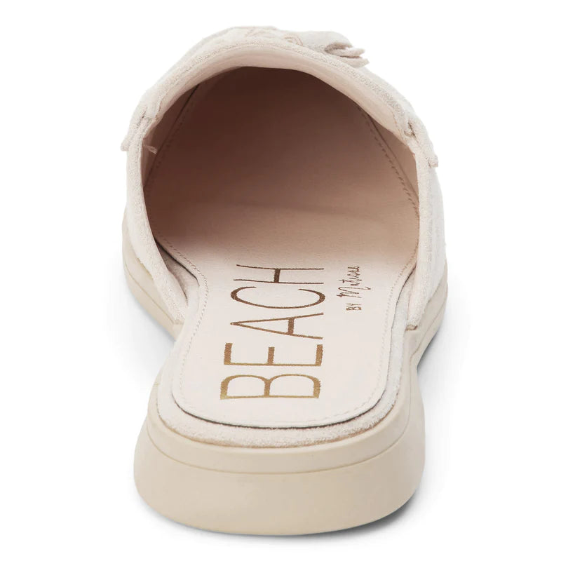 The Tyra Natural Loafer Mule