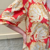 [Mary Square] Tamryn Fall Floral Fire Top