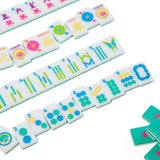 [The Mahjong House] The Brights! Teal House Tiles