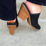 [Corkys] Midnight Suede Mule