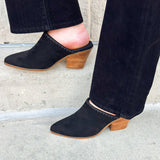 [Corkys] Midnight Suede Mule