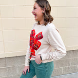 Tartan Darling Long Sleeve Graphic Tee