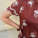 The Meadow Grace Embroidered Top