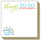 Things To Do After Mahjong Luxe Notepad