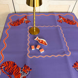 Tiger Traditions Mahjong Mat
