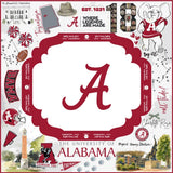 University of Alabama Licensed Mahjong Mat