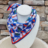 uf pattern scarf for neck or bag