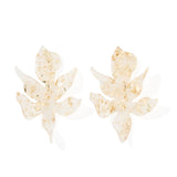 Flora - Gold Confetti Earrings