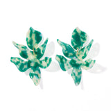 Flora - Alpine Green Earrings