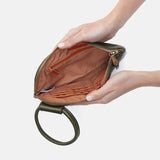 Hobo Sable Wristlet - Deep Moss