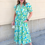 Verdant Muse Maxi Dress