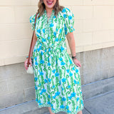 Verdant Muse Maxi Dress