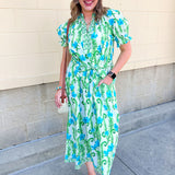 Verdant Muse Maxi Dress