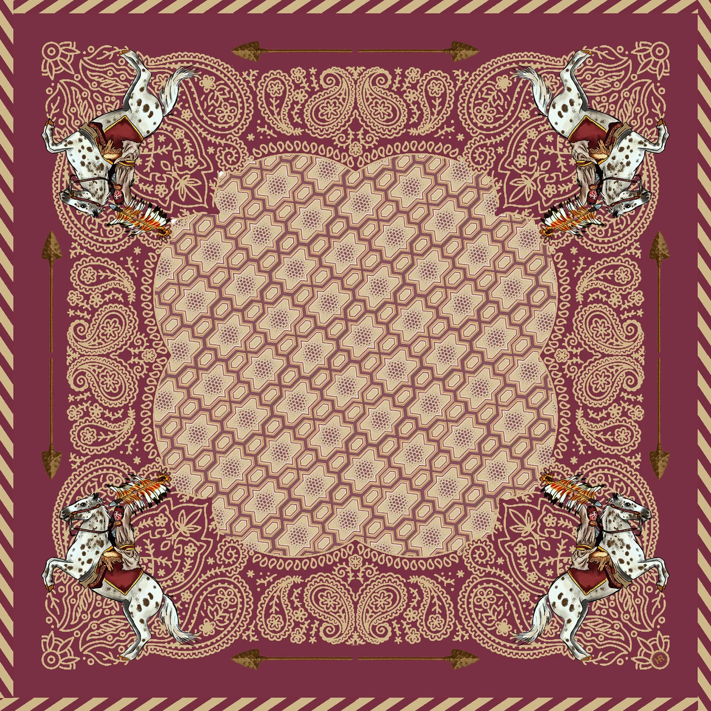 FSU bandana game day scarf cotton