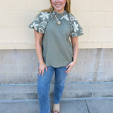 Willow Ruffle Blouse