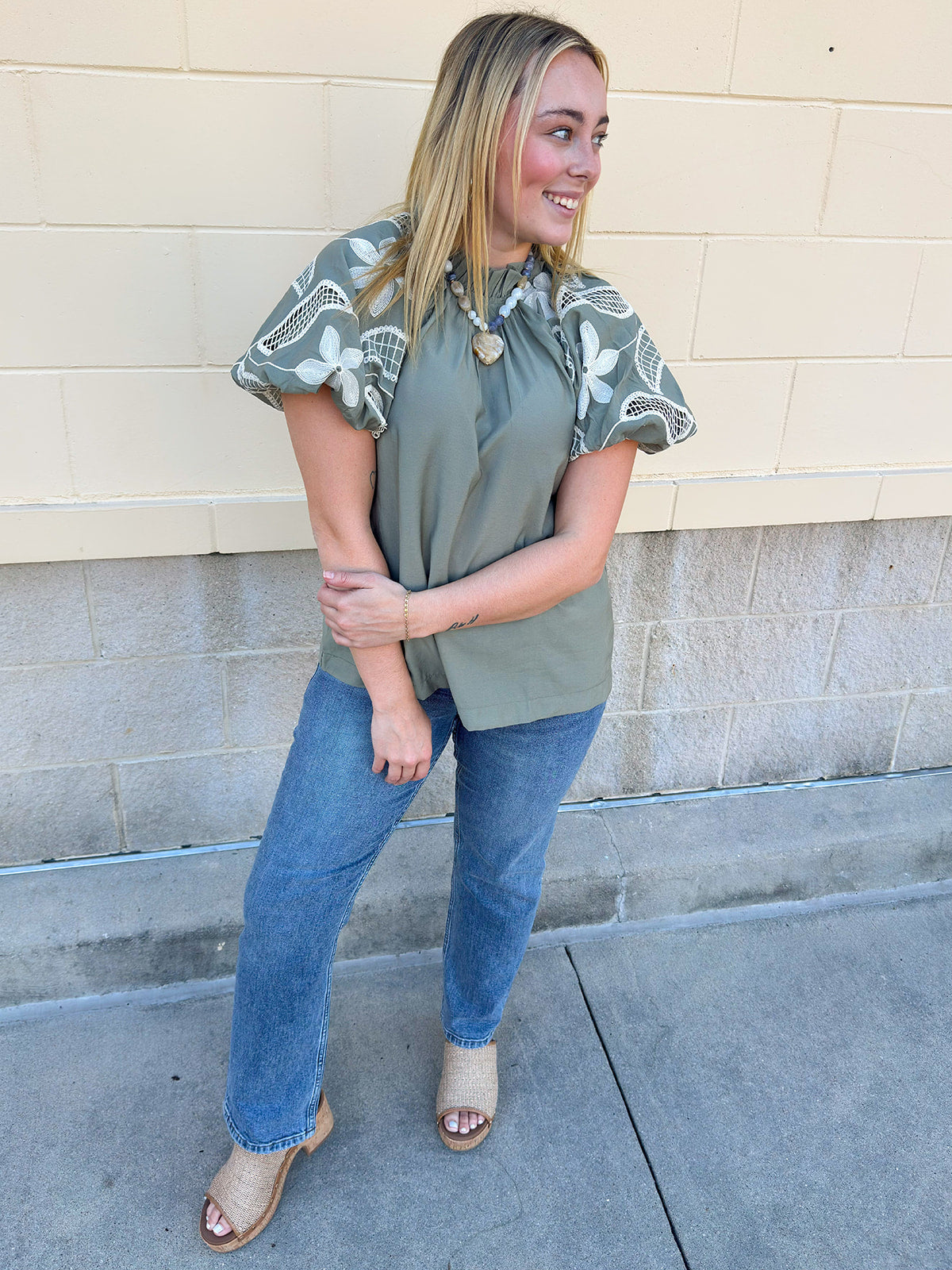 Willow Ruffle Blouse