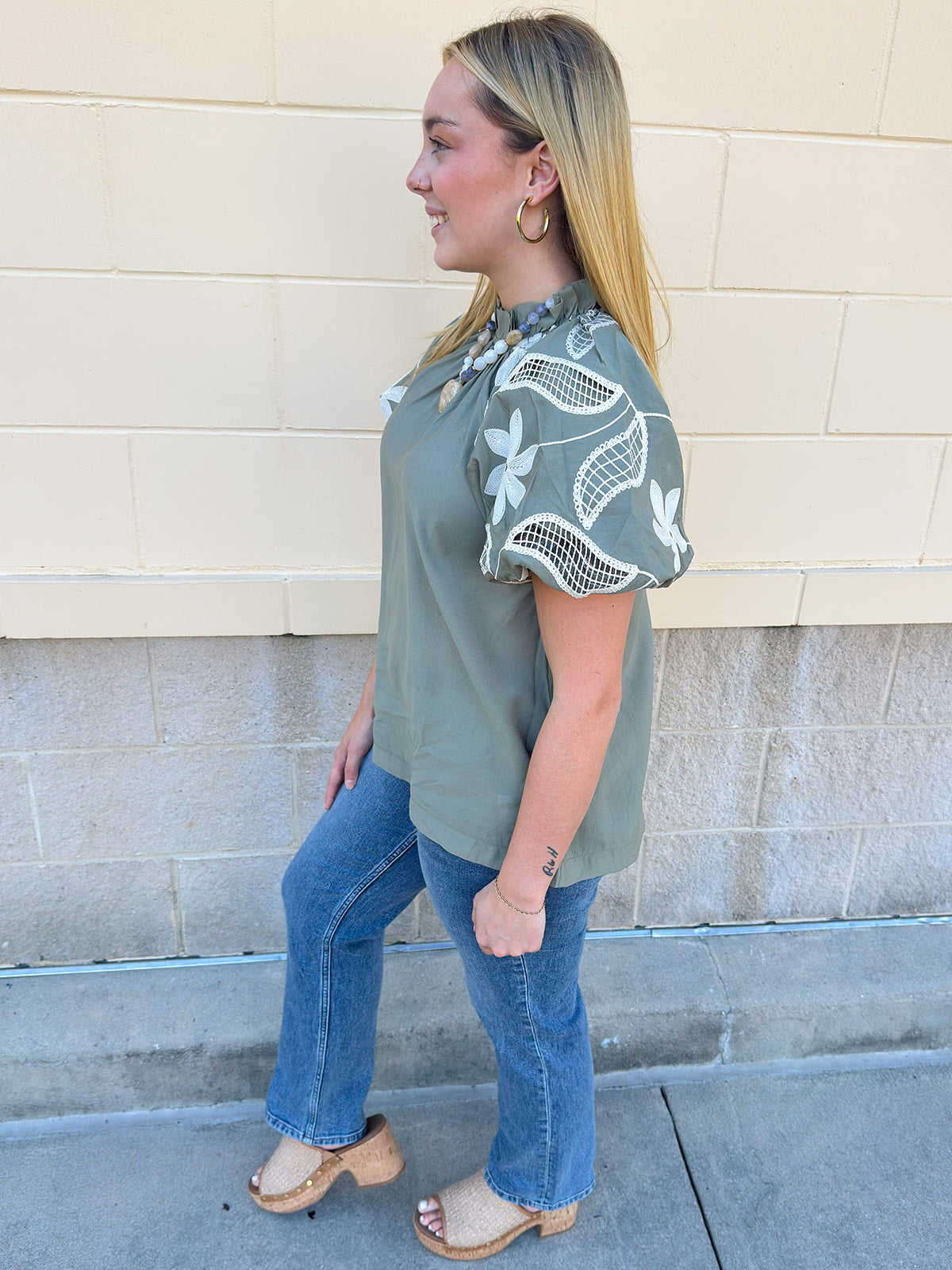 Willow Ruffle Blouse