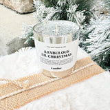 A Fabulous Lil Christmas Candle - The Pink Pineapple 850