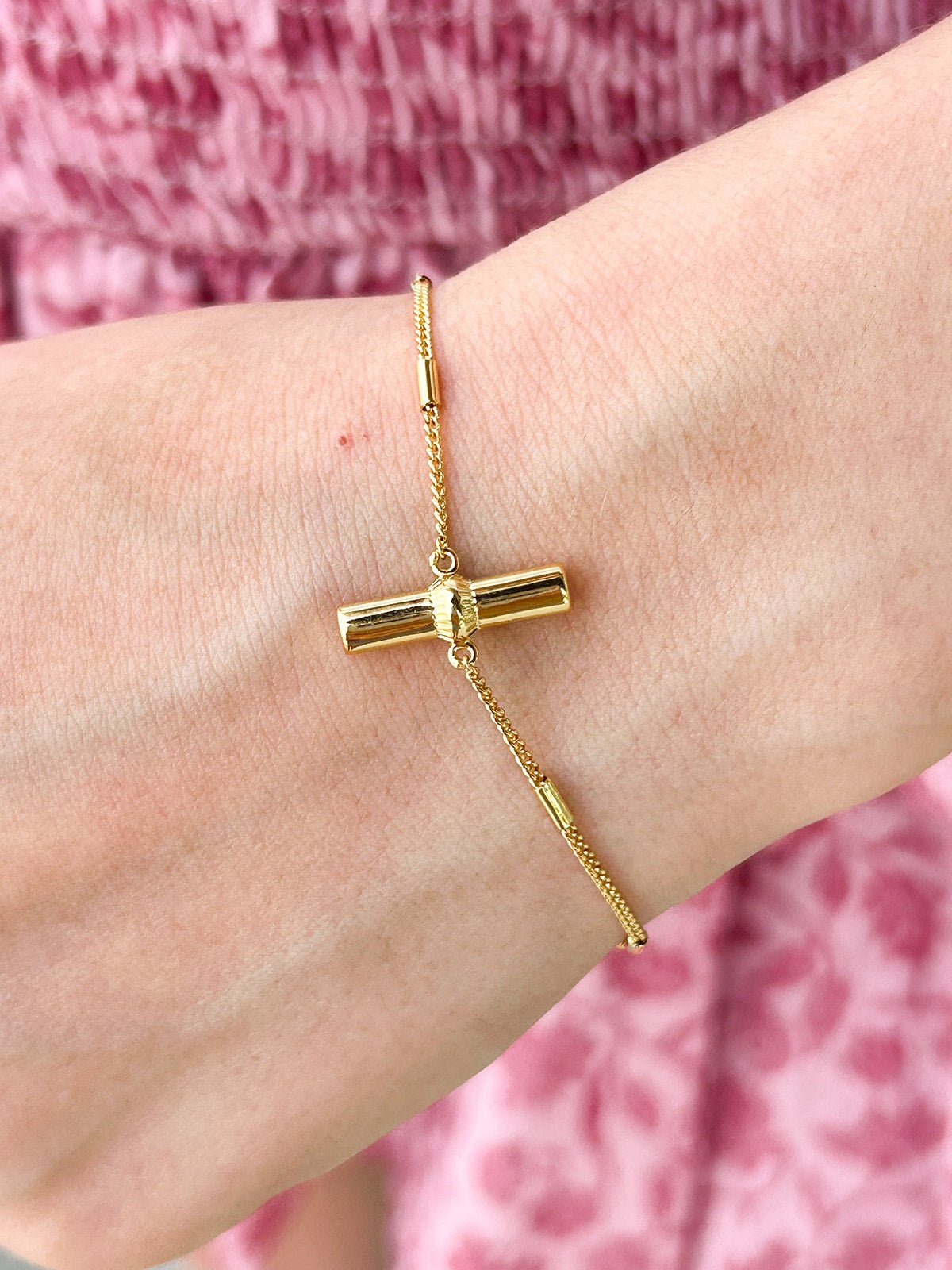 {A Littles & Co} Aura Bar Bracelet - The Pink Pineapple 850